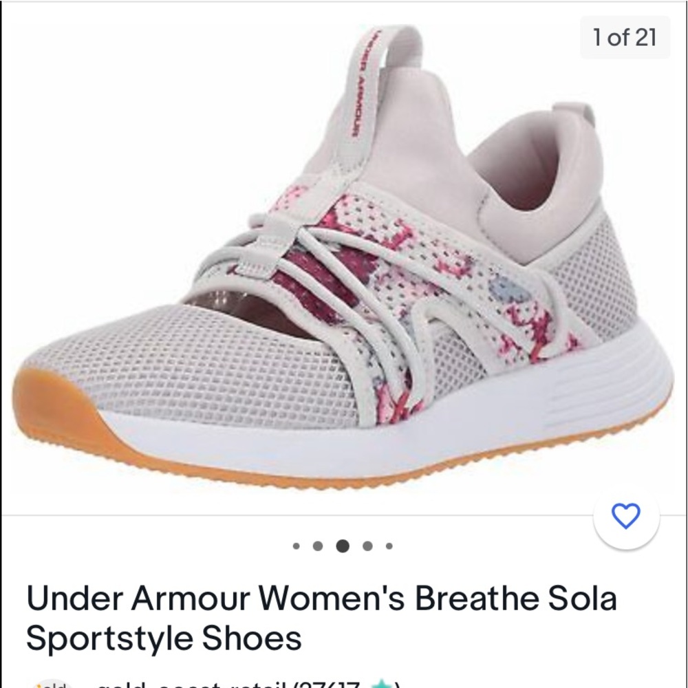 New under armor gym shoes